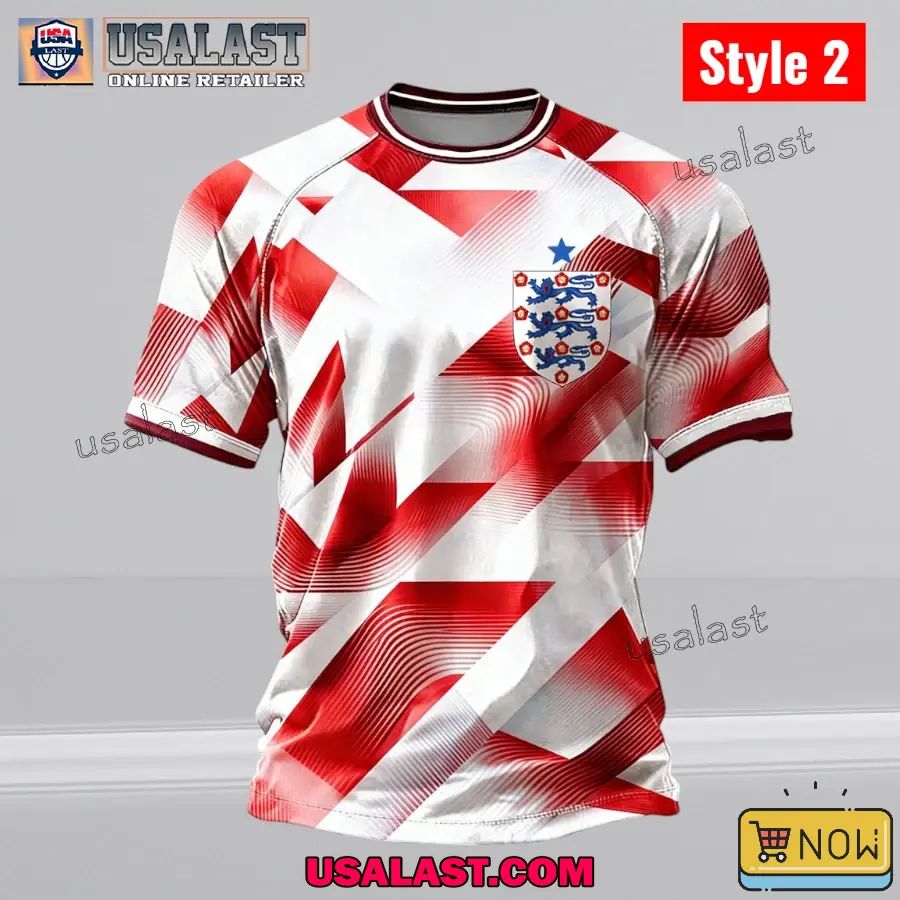 England Football WC 2026 Sport 3D T-Shirt
