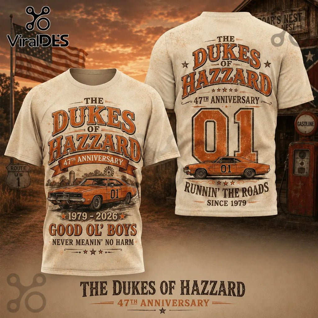 Dukes of Hazzard 47th Anniversary Shirt