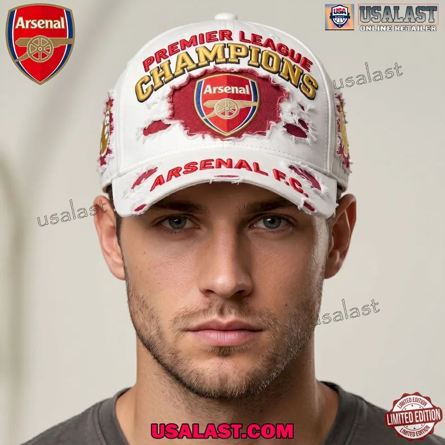 Arsenal FC Premier League Champions 2026 Classic Cap