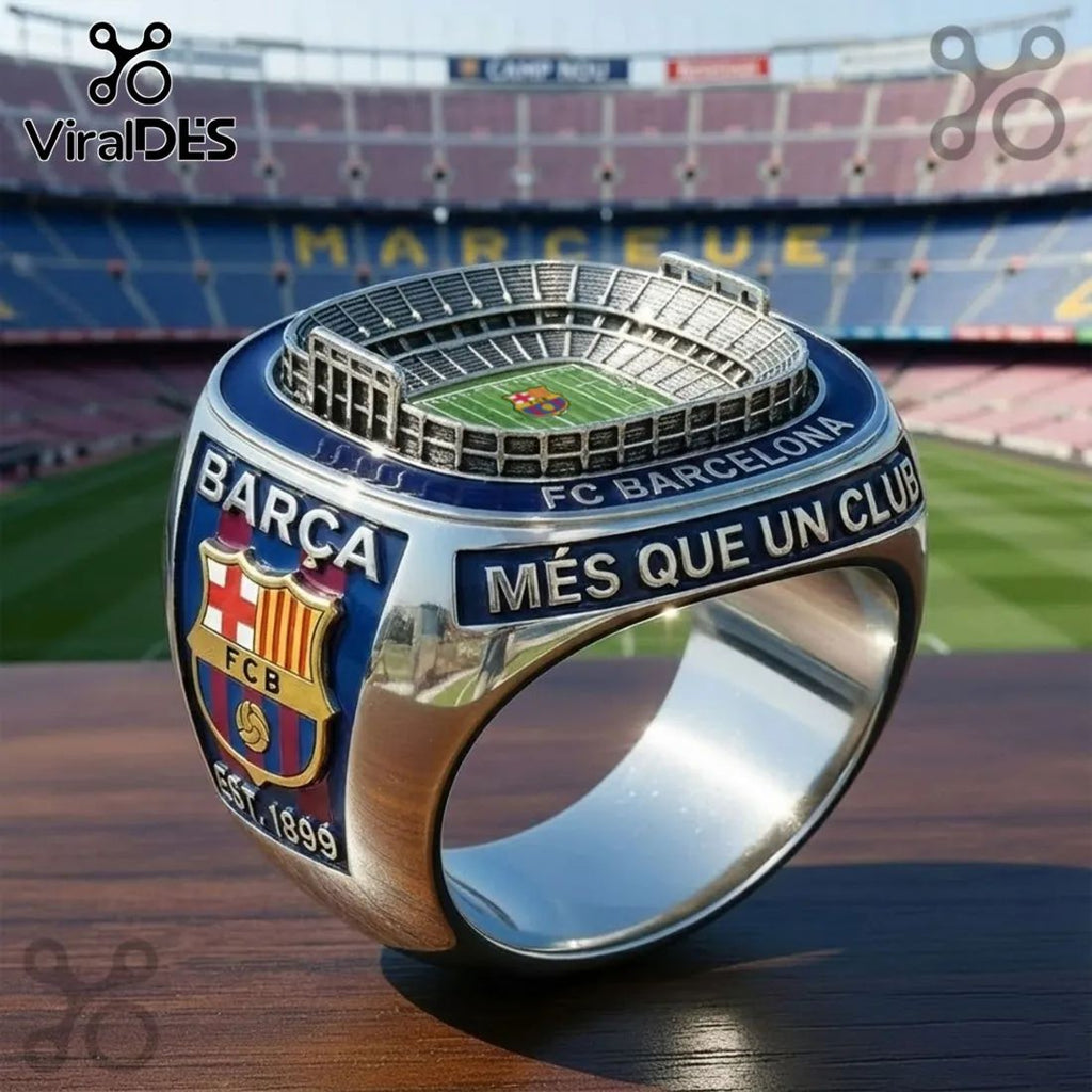 FC Barcelona Camp Nou Collectible Ring
