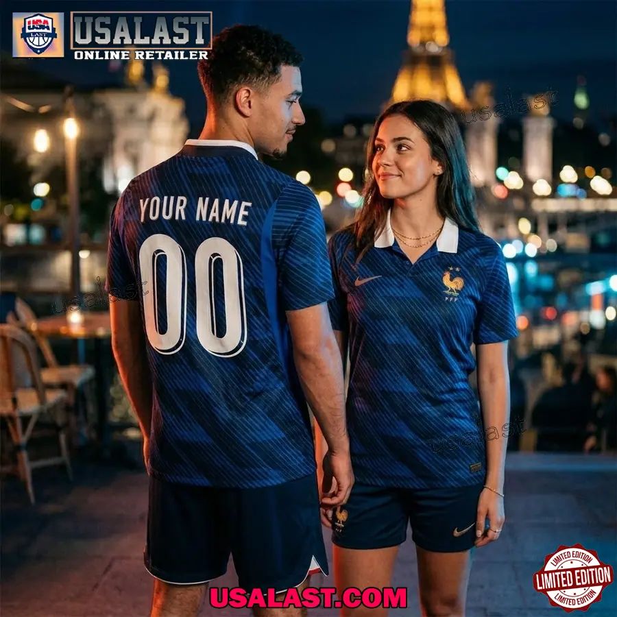 Personalized France Home Kit World Cup 2026 Jersey Shirt