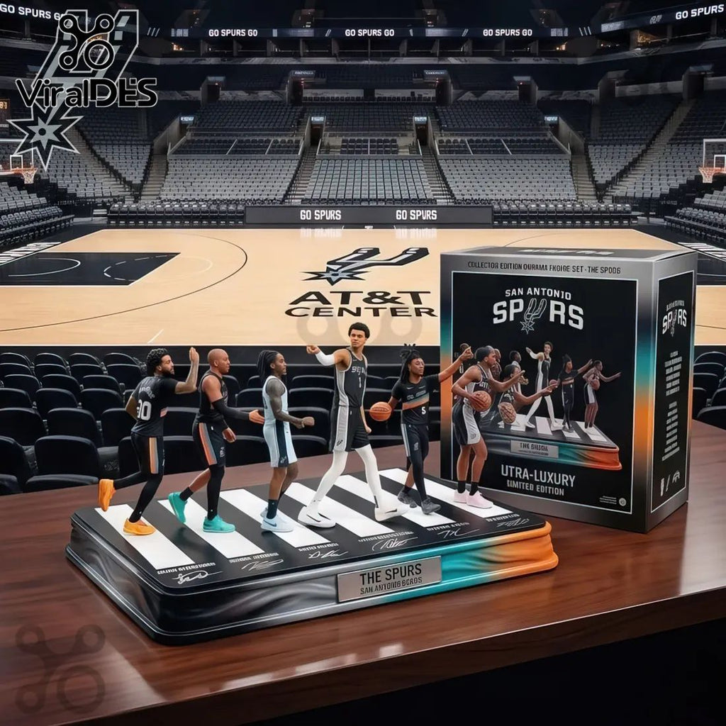 San Antonio Spurs NBA Ultra-Luxury Collector’s Edition Acrylic Plaque