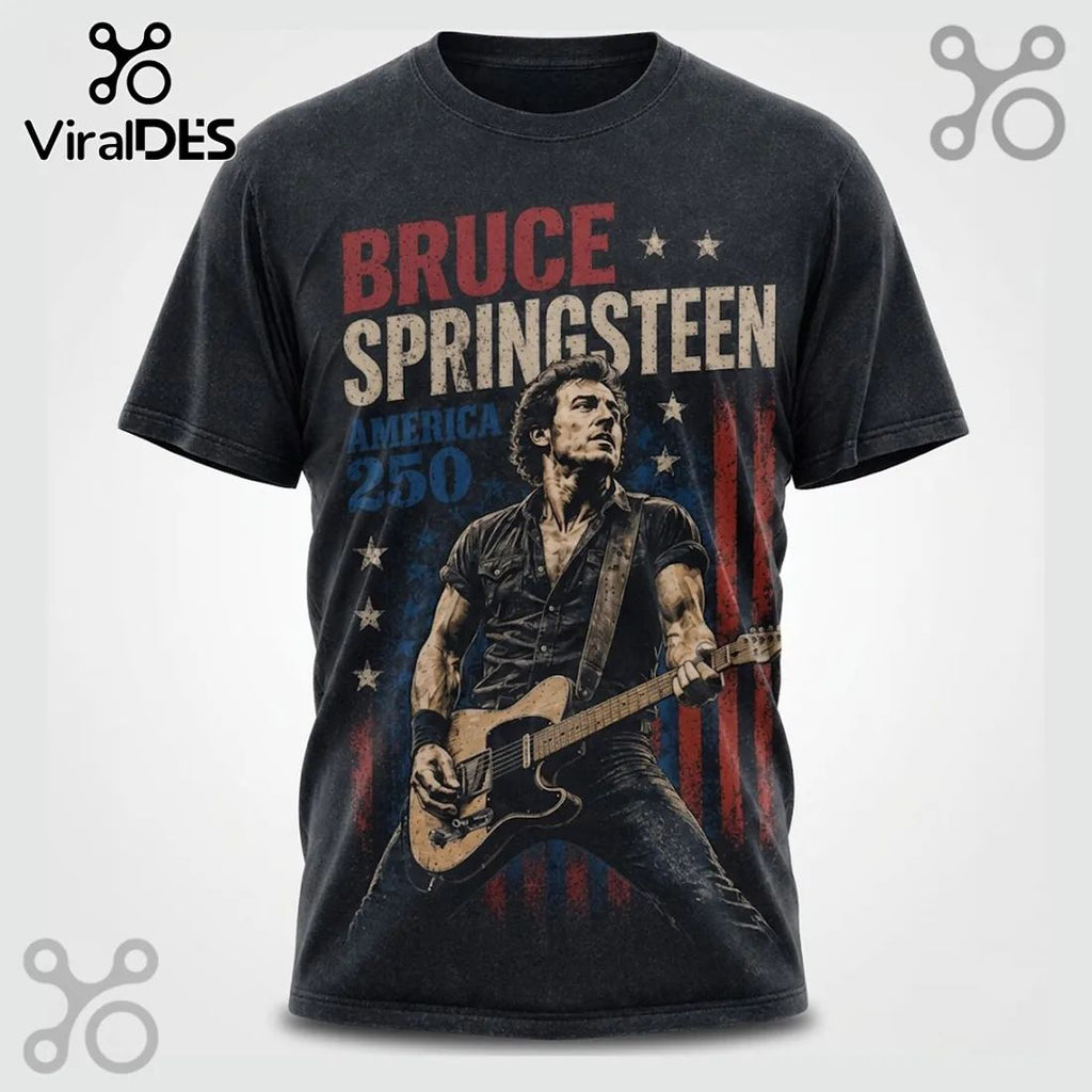 Bruce Springsteen 1978 Tour Anniversary America 250 T-shirt