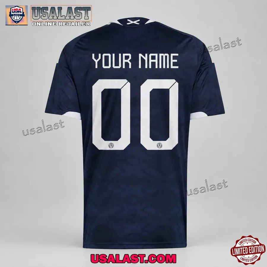 Personalized Scotland Home Kit World Cup 2026 Jersey Shirt