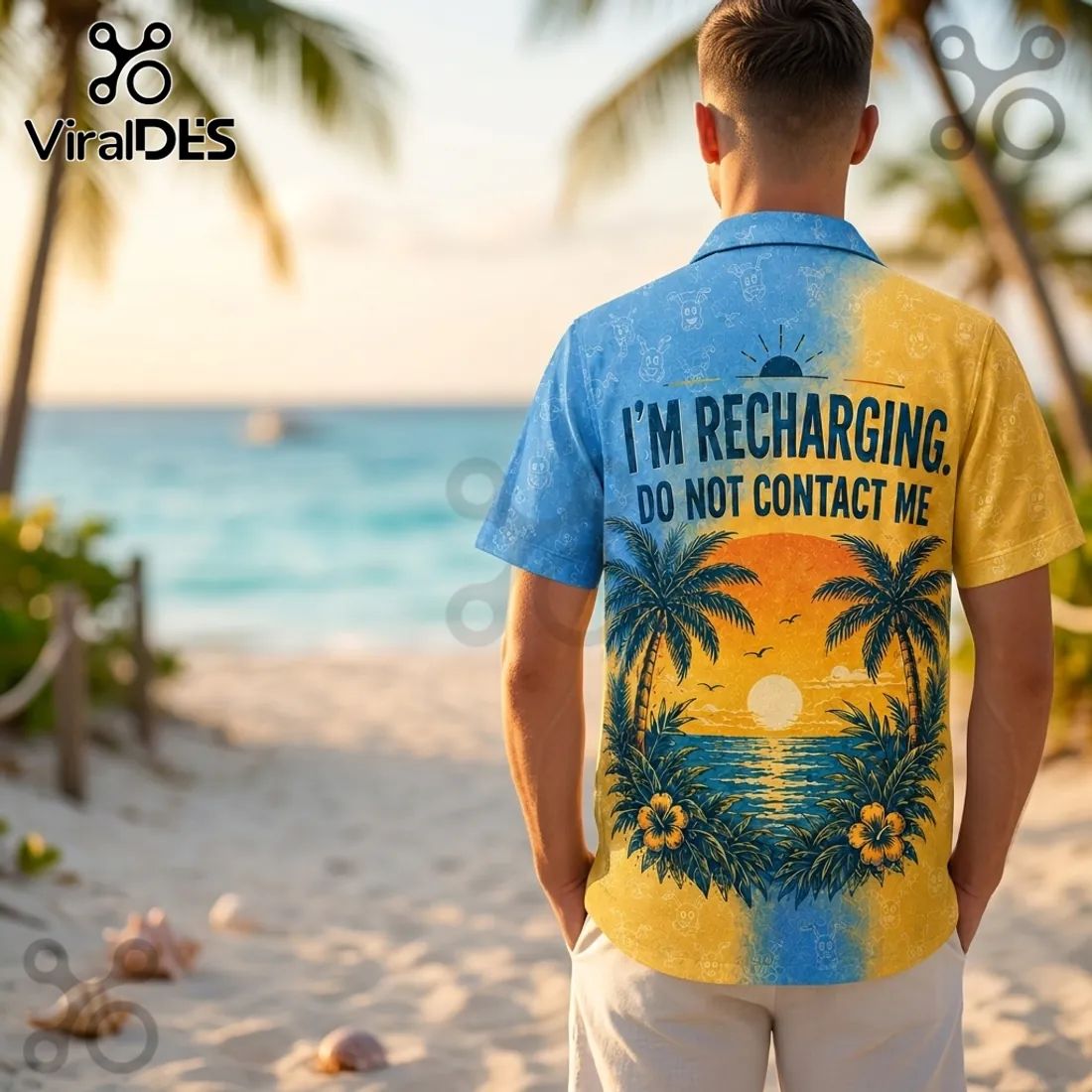 Courage the Cowardly Dog Off the Grid Hawaiian Shirt