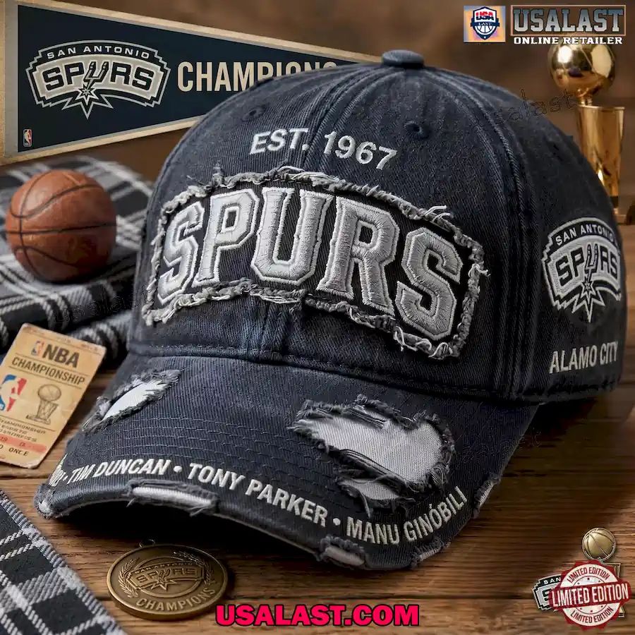 San Antonio Spurs Premium 2D Classic Cap