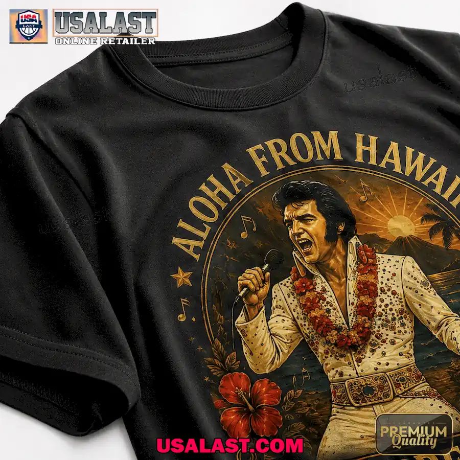 Elvis Presley Aloha From Hawaii 3D T-Shirt