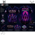 MLB x KPop Demon Hunters Texas Rangers 2026 Edition Jersey