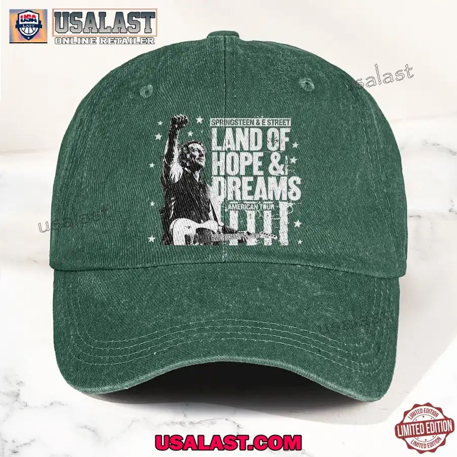 Bruce Springsteen Land of Hope & Dreams American Tour Denim Cap
