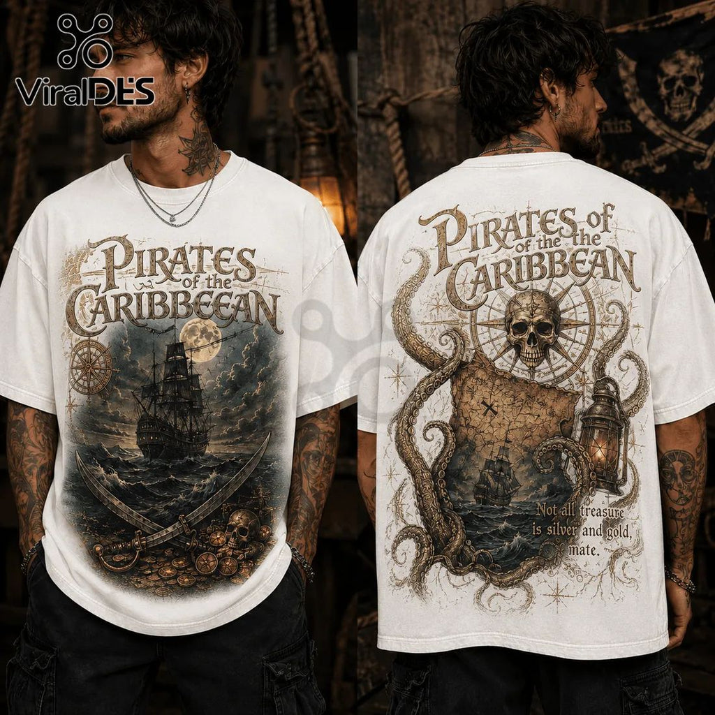 Pirates of the Caribbean Nautical Cotton T-Shirt