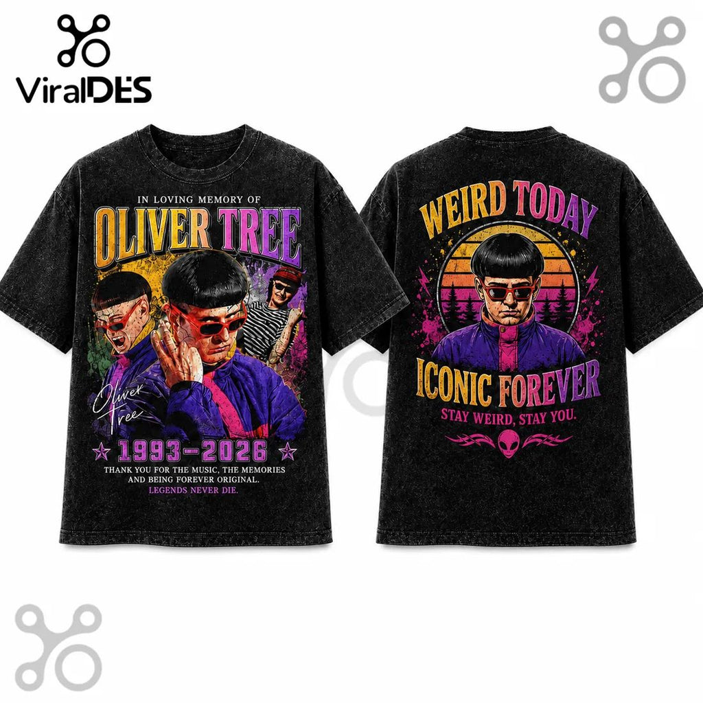Oliver Tree Vintage Tribute 1993-2026 Memorial T-Shirt