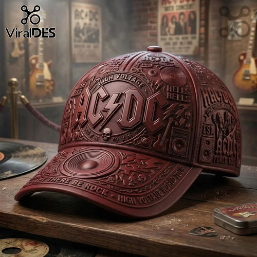 AC/DC Hells Bells High Voltage World Tour Baseball Cap