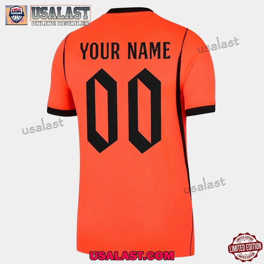 Personalized Netherlands Home Kit World Cup 2026 Jersey Shirt