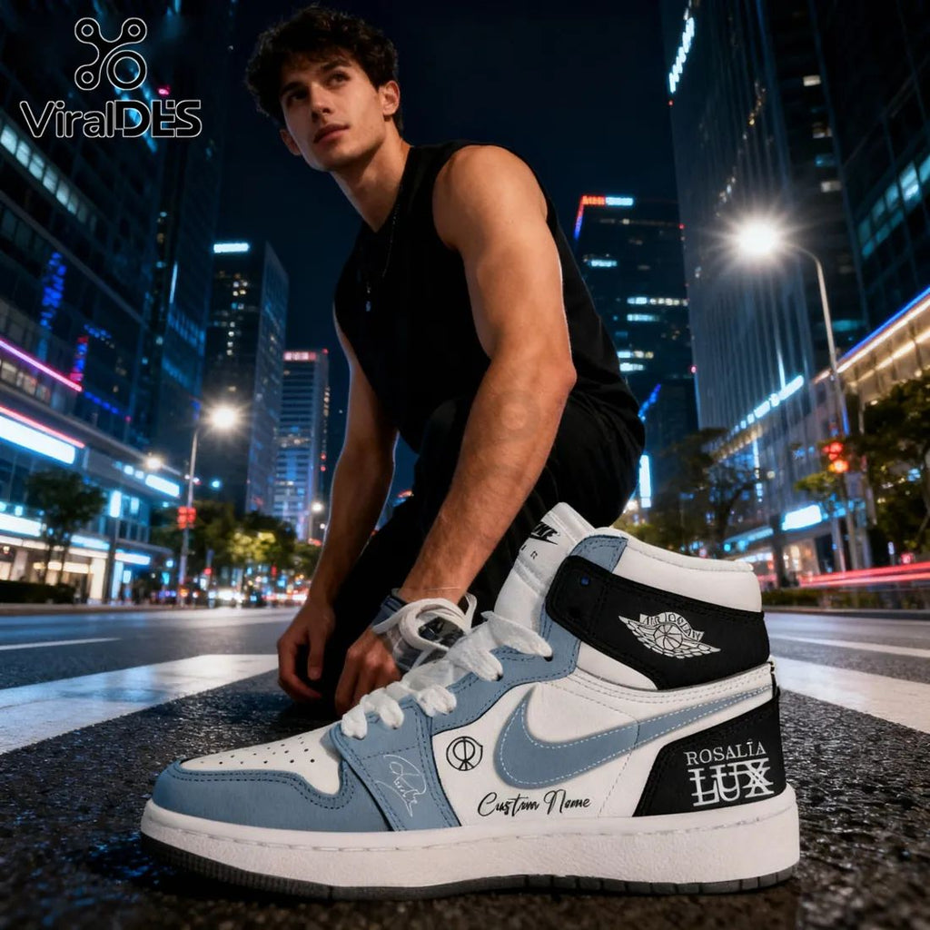 Rosalía LUX Tour Limited Edition Signature Custom High-Top Sneakers