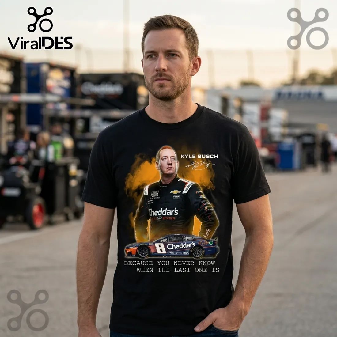 Kyle Busch Cheddar’s Scratch Kitchen Limited Edition T-Shirt