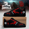 Godzilla x San Diego Padres Black Air Force 1 Sneakers