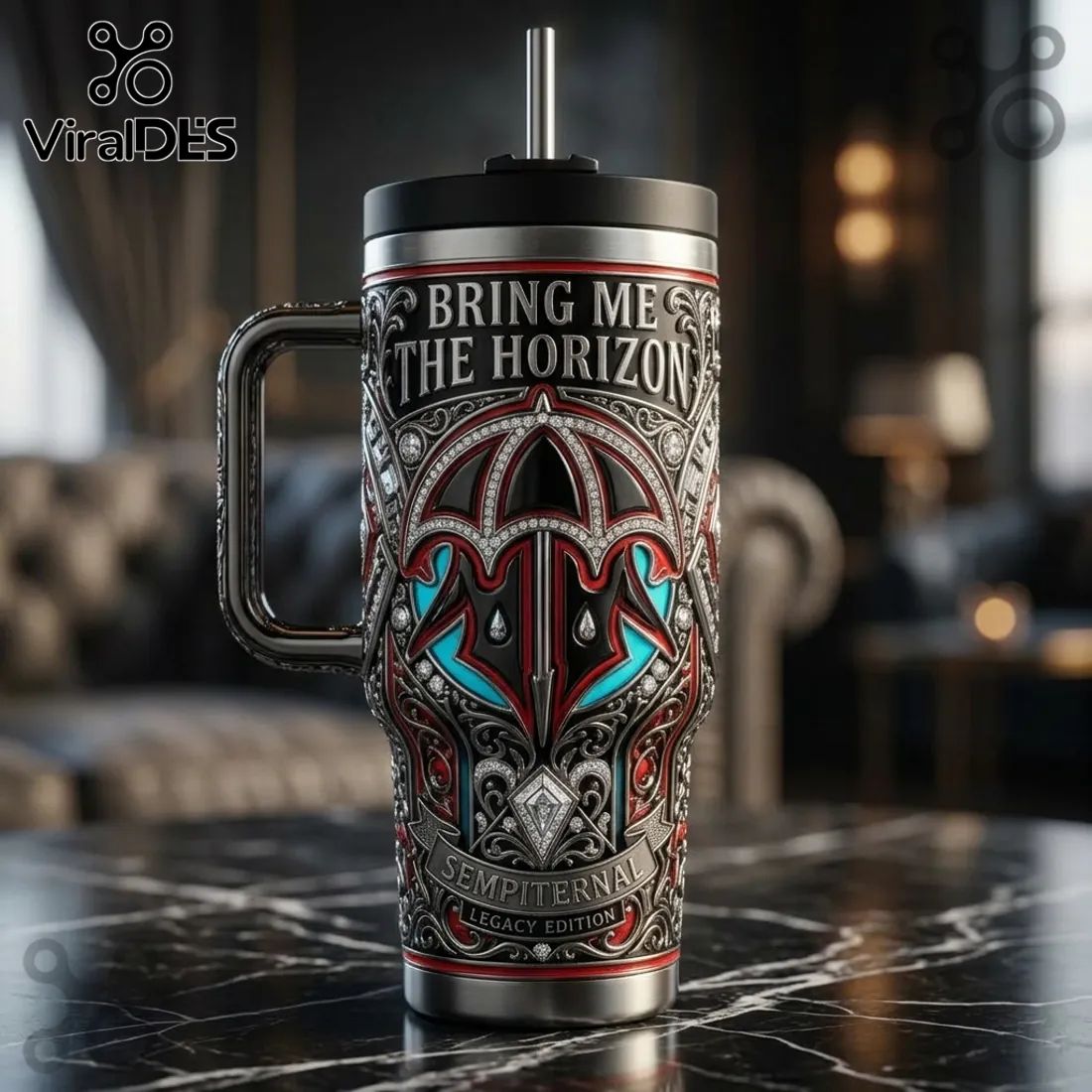 Bring Me The Horizon Sempiternal Legacy Edition Collectible 40oz Tumbler