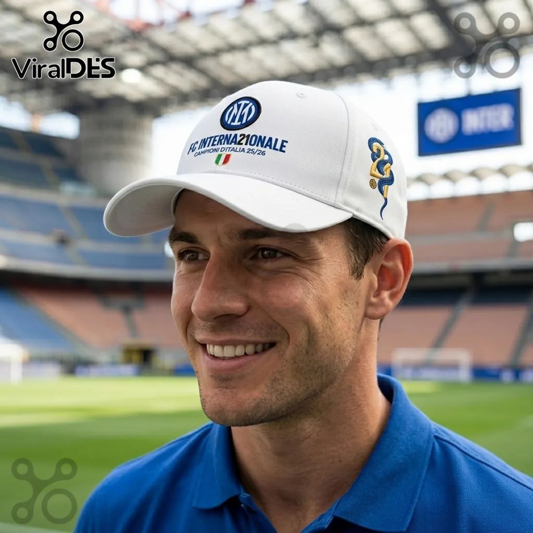 Inter Milan FC Internazionale Champions 25/26 Baseball Cap