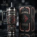 Bad Omens Finding God Gothic Skull 40oz Stainless Steel Tumbler