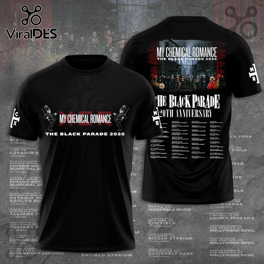 My Chemical Romance The Black Parade 20th Anniversary Hoodie