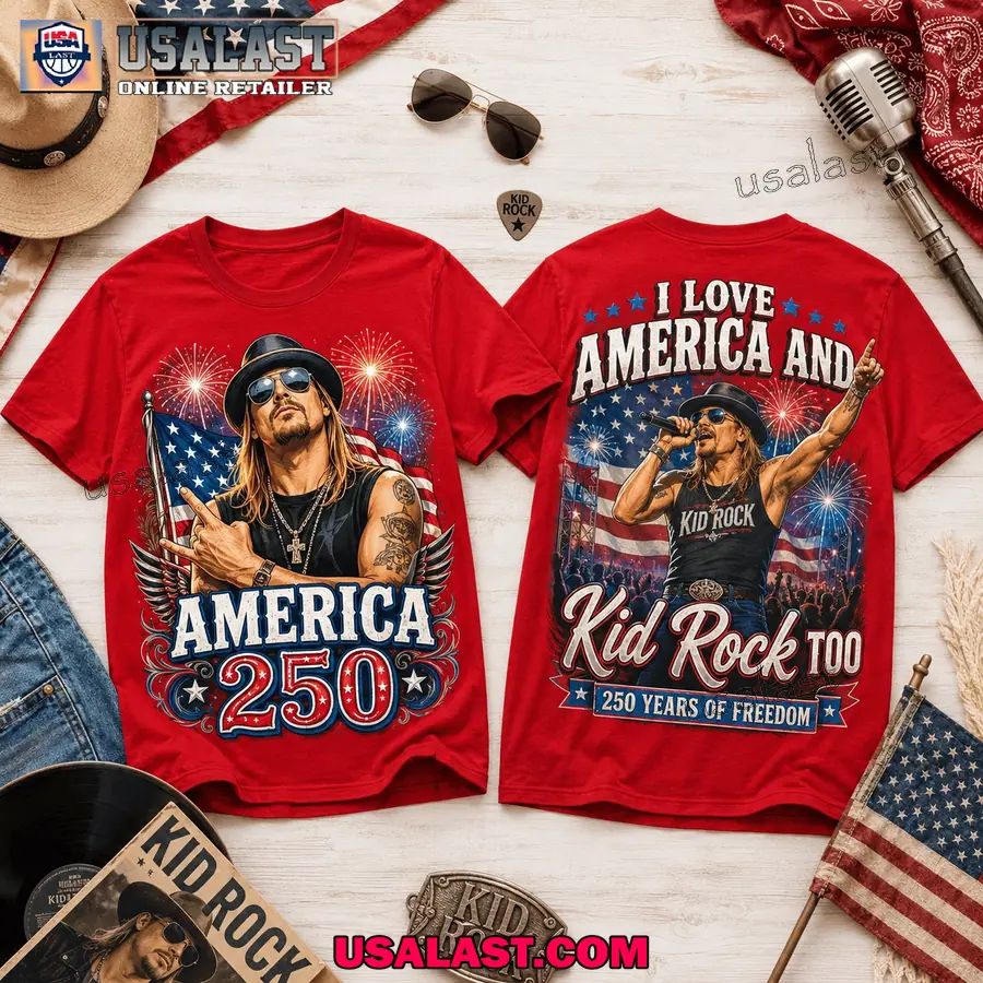 Kid Rock Us 250th Anniversary 3D Tee Shirt