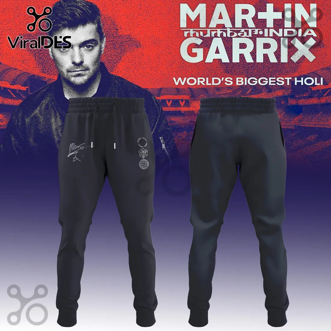 Martin Garrix Amsterdam DJ Fan Signature Black Pullover Hoodie