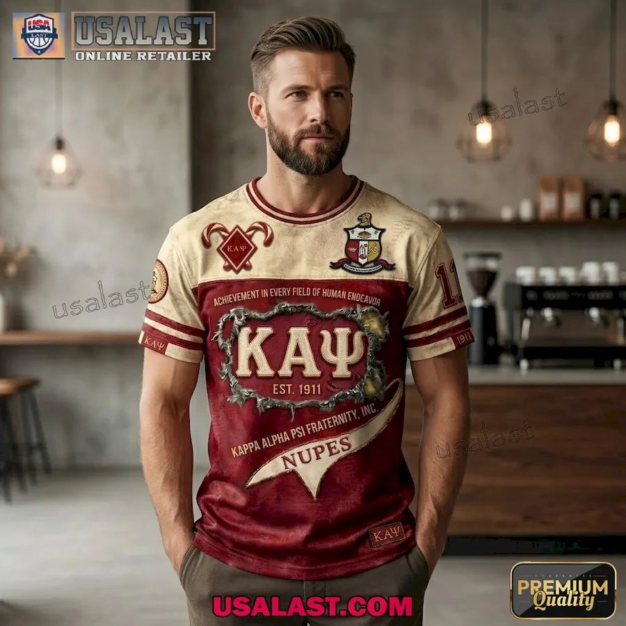 Kappa Alpha Psi Fraternity All Over Printed T-Shirt