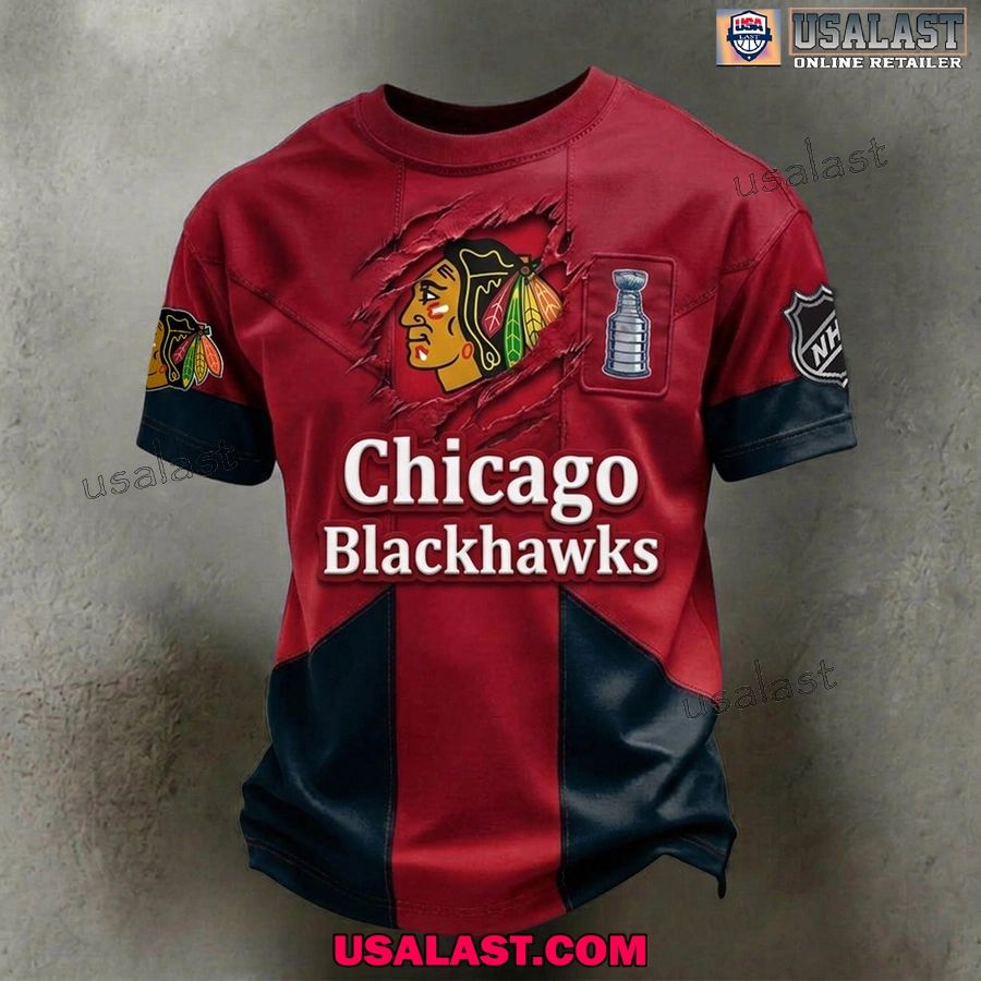 Chicago Blackhawks Summer 2026 All Over Printed Shirt