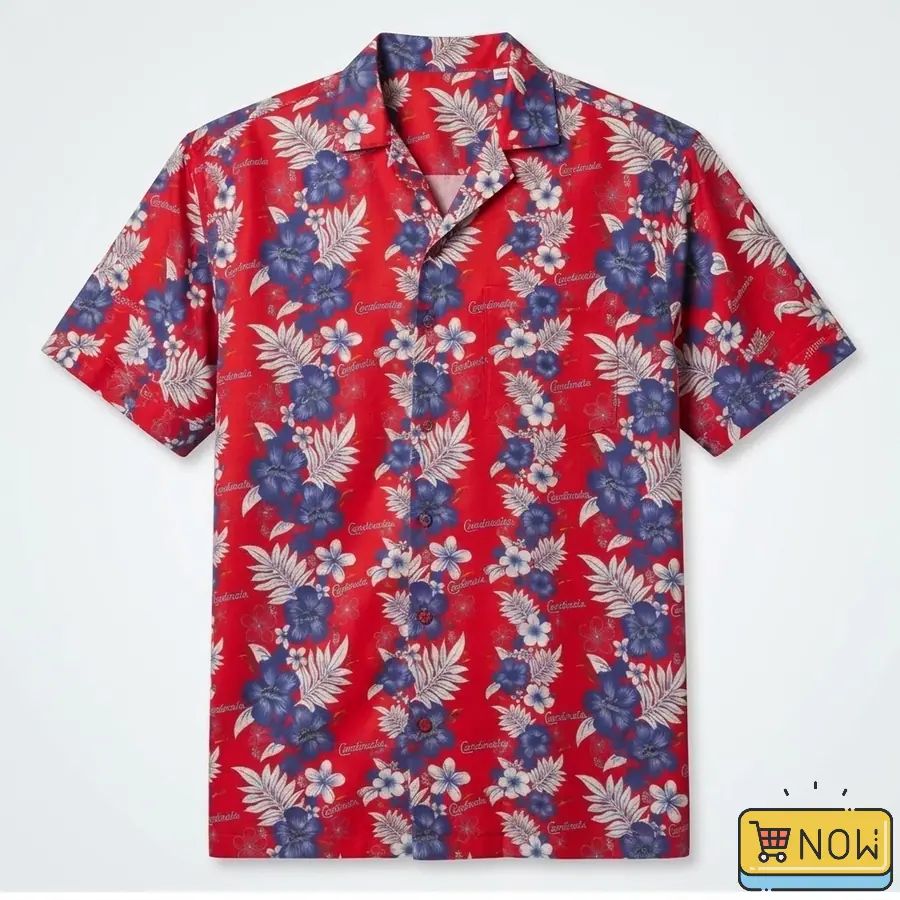 St. Louis Cardinals Summer 2026 Hawaiian Shirt