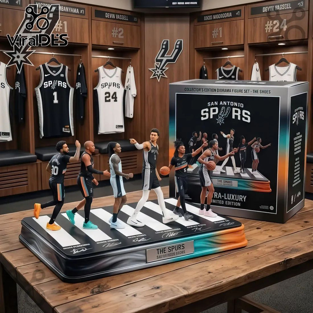 San Antonio Spurs NBA Ultra-Luxury Collector’s Edition Acrylic Plaque