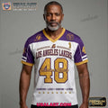Los Angeles Lakers Showtime Legacy Printed V-Neck Shirt