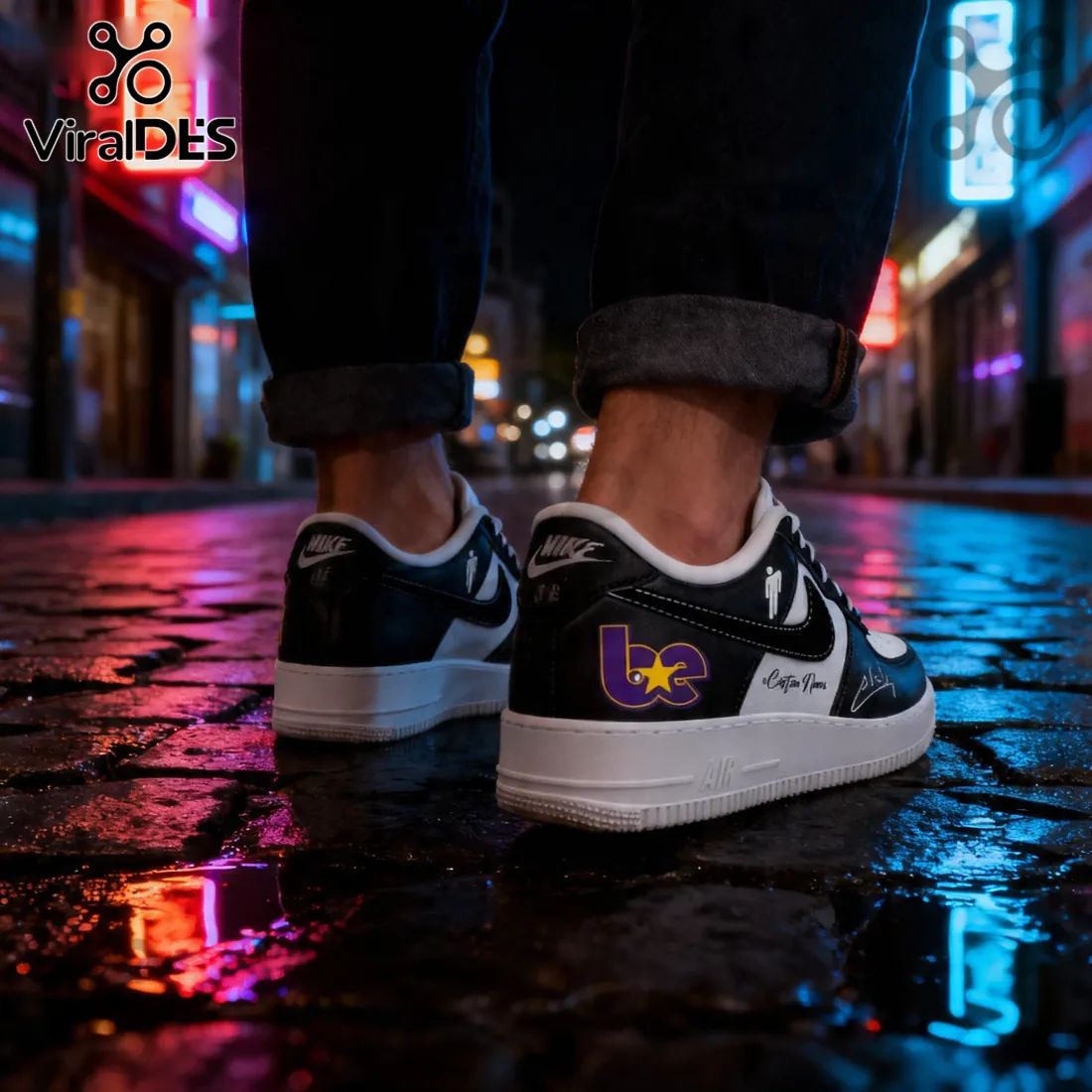 Billie Eilish Hit Me Hard and Soft Custom Tour Blohsh Air Force 1