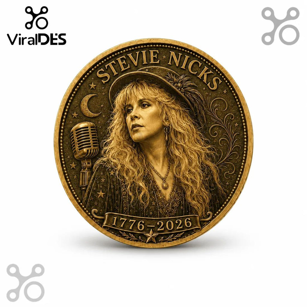 Stevie Nicks Enchantress of Rock America 250th Anniversary Collectible Coin
