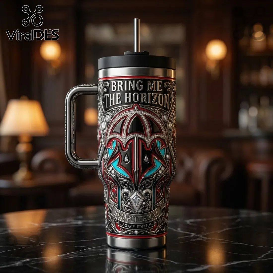 Bring Me The Horizon Sempiternal Legacy Edition Collectible 40oz Tumbler