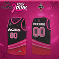 Rock The Pink x Las Vegas Aces 2026 Limited Edition Jersey Tank Top