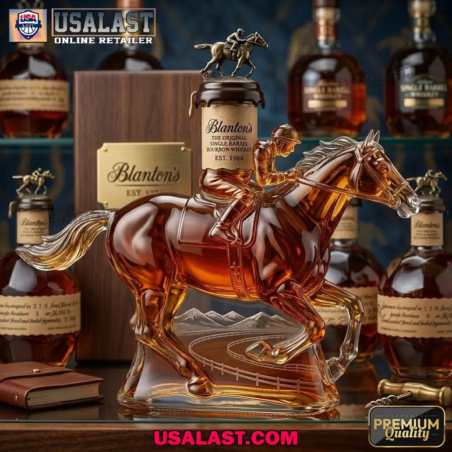 Blanton’s The Ultimate Horse Whiskey Bottle