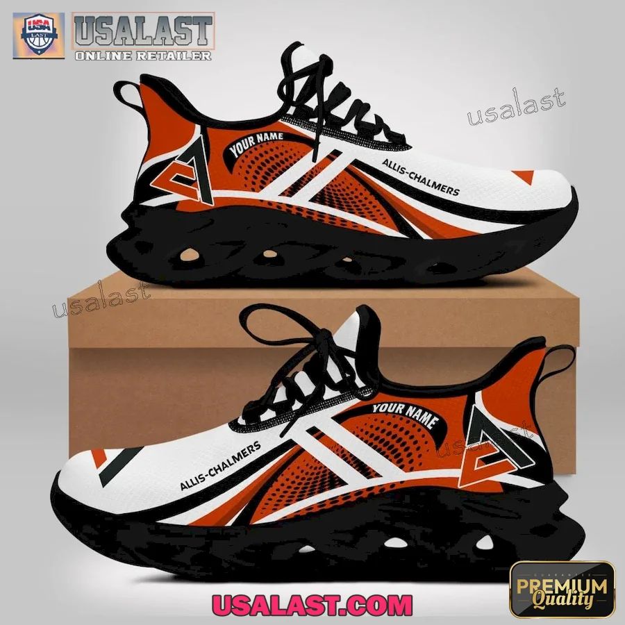 Allis Chalmers Tractor Personalized Max Soul Shoes
