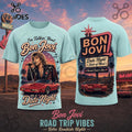 Bon Jovi Road Trip Date Night 2026 Graphic T-Shirt