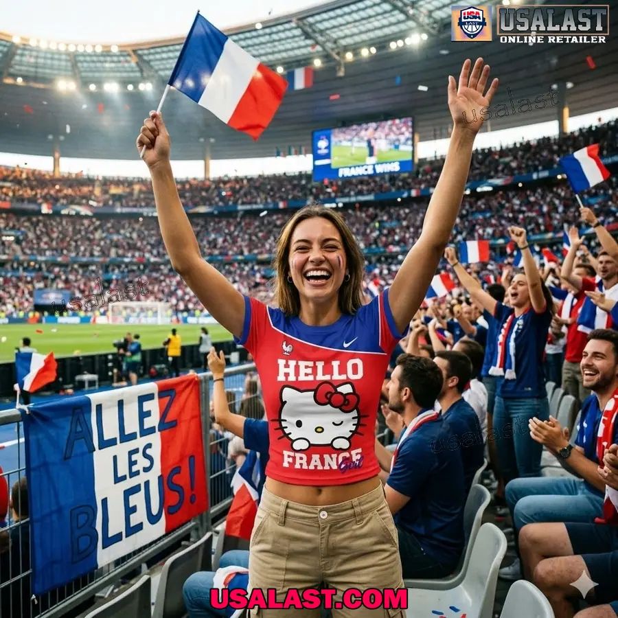 Personalized France World Cup 2026 Women Baby Tee