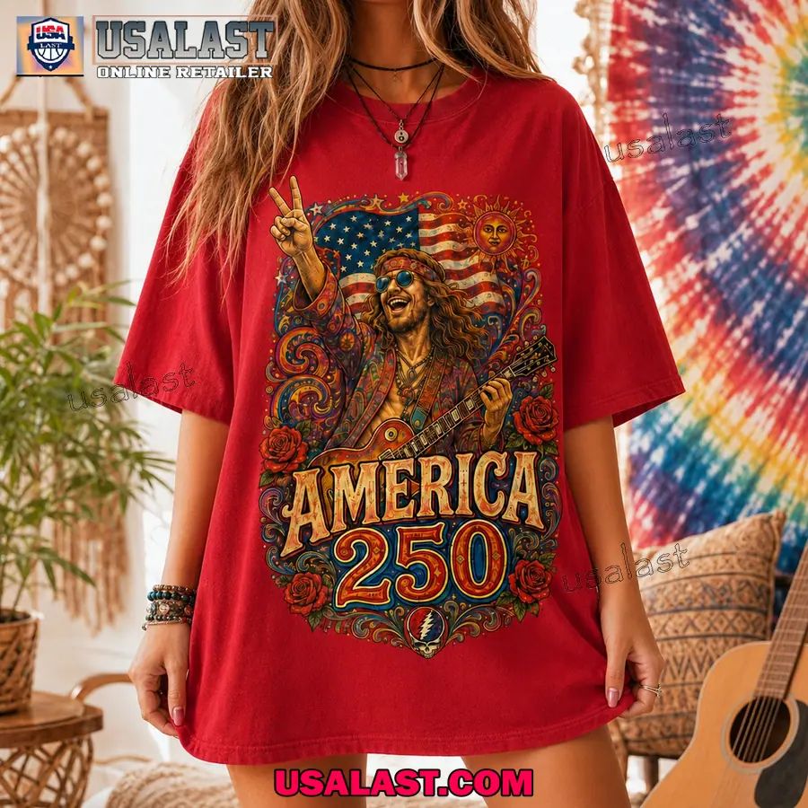 Grateful Dead Us 250th Anniversary 3D Tee Shirt