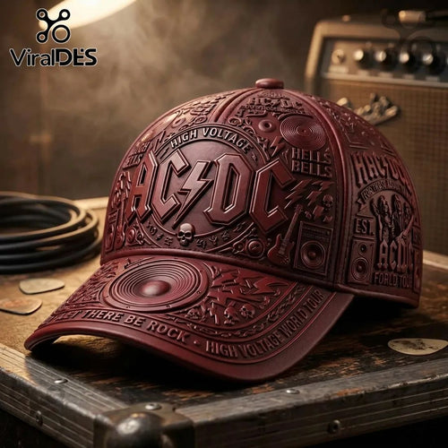 AC/DC Hells Bells High Voltage World Tour Baseball Cap