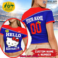 Personalized Australia World Cup 2026 Women Baby Tee