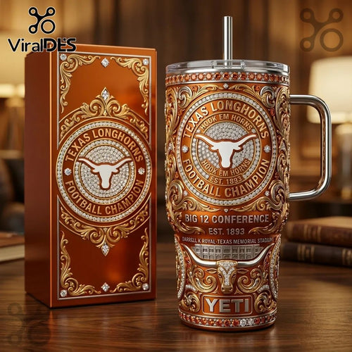 2026 Texas Longhorns Football Champion 40oz Tumbler