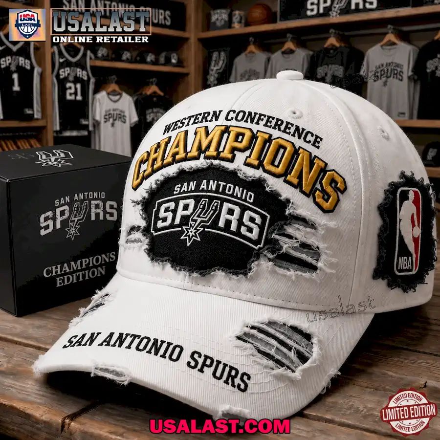 San Antonio Spurs NBA Western Conference Champions Classic Cap