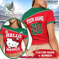 Personalized Mexico World Cup 2026 Women Baby Tee