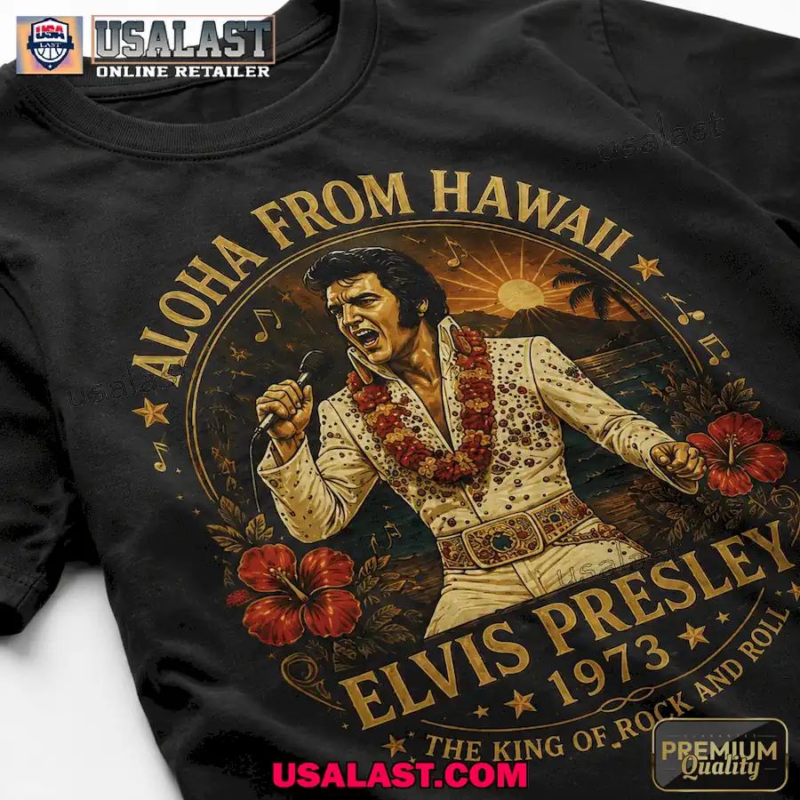 Elvis Presley Aloha From Hawaii 3D T-Shirt