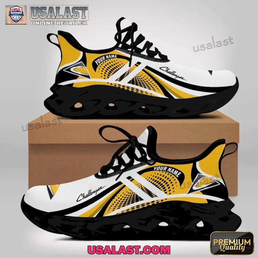 Challenger Tractor Personalized Max Soul Shoes
