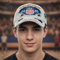 USA Hockey 2026 Olympic Gold Champions Distressed Fashion Baseball Cap