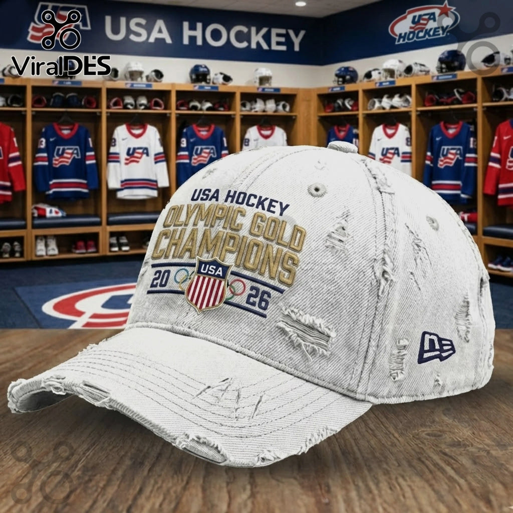 USA Hockey Olympic Gold Champions 2026 Classic Cap