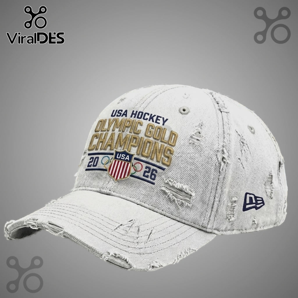 USA Hockey Olympic Gold Champions 2026 Classic Cap